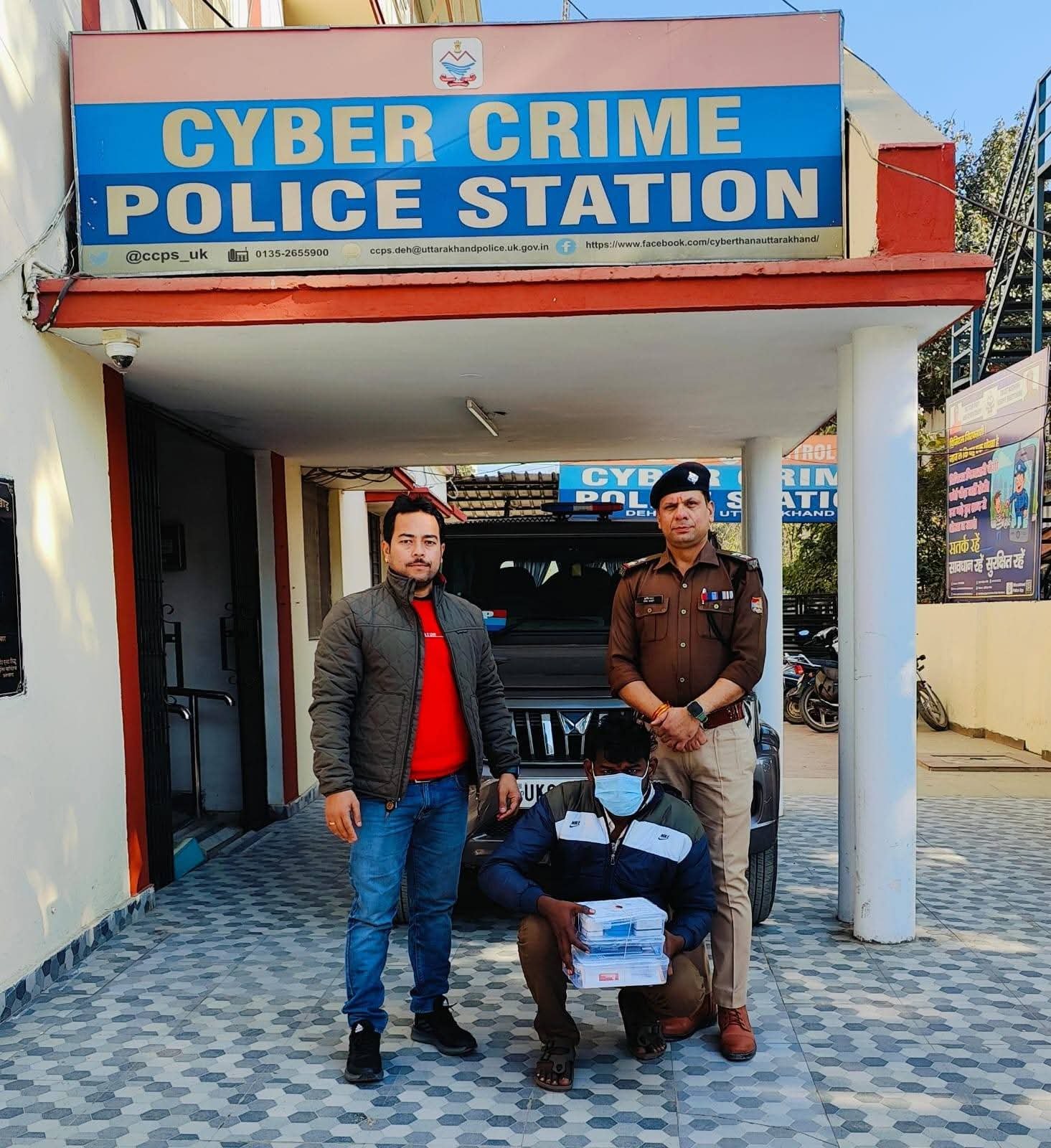 डिजिटल अरेस्ट के नाम पर 40 लाख की ठगी, राष्ट्रीय साइबर गिरोह का भंडाफोड़