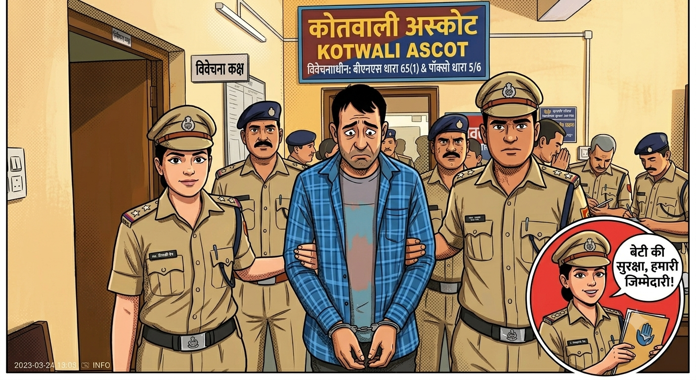 नाबालिग छात्रा से दुष्कर्म का आरोपी गिरफ्तार, पुलिस ने पिथौरागढ़ से दबोचा